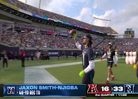 Can't Miss Play: House call! Jaxon Smith-Njigba weaves through traffic on his way to the end zone!