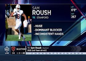 Bears select Sam Roush with No. 69 pick in 2026 draft