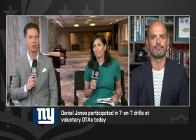 Battista: Daniel Jones (ACL) participating in 7-on-7 drills at Giants OTAs | 'The Insiders'