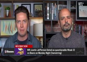 Nov. 21 injury update on Justin Jefferson's hamstring injury | 'The Insiders'