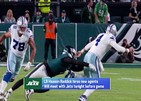Rapoport: Haason Reddick hires new agent, will meet with Jets before game | 'GMFB'