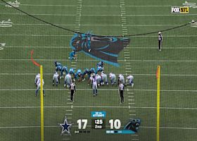 Fitzgerald from deep with a 55-yard FG cuts Cowboys lead