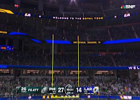 Jake Elliott's 26-yard FG extends Eagles' 'SNF' lead to 16 points