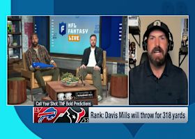 Week 12 Bills-Texans 'TNF' bold predictions | 'NFL Fantasy Live'