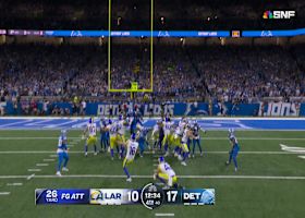 Joshua Karty's 26-yard FG trims Rams' deficit to four points