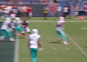 Case Keenum's sidearm sling finds Deion Hankins for a 4-yard TD