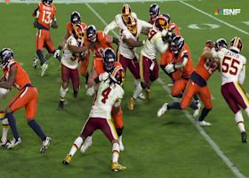 RJ Harvey's second TD of game gives Broncos a 26-20 lead in overtime