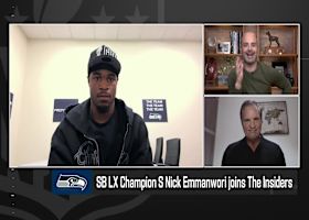 Super Bowl LX Champion Nick Emmanwori joins 'The Insiders' to talk about his stellar rookie season