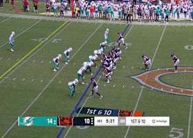 Case Keenum delivers a 26-yard strike to Samori Toure