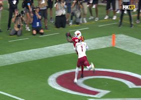 Kyler Murray's 100th career pass TD lands in Harrison Jr.'s hands on fourth down