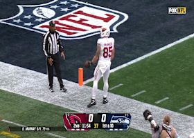 Trey McBride's fifth catch of first half gets Cardinals into red zone