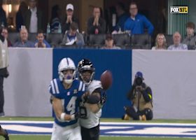 Jaguars deny Colts' fourth-and-11 attempt with a forced incompletion