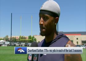 Courtland Sutton talks new contract with Broncos, confidence going into WR's seventh year in DEN | 'Inside Training Camp Live'