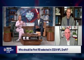 Who should be first RB selected in 2024 NFL Draft? | 'Mock Draft Live'