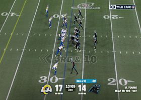 Bryce Young's 16-yard strike to McMillan moves chains for Panthers