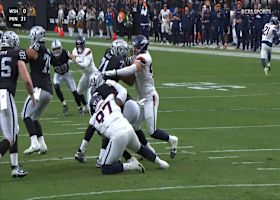 Malcom Roach's one-handed take down of Geno Smith goes for a loss 8 yards