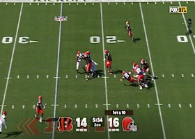 Hendrickson and Hill combine for Bengals' first sack of season