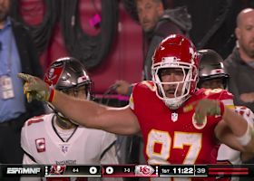 Travis Kelce's swift pivot route sparks chain-moving catch on first drive