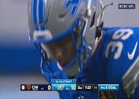 Jake Bates' 36-yard FG boosts Lions' lead to 13-0 vs. Bears on Thanksgiving