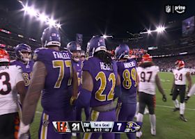 Derrick Henry's 14th TD of season brings Ravens within one score