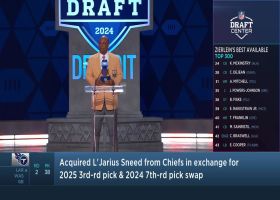 Zierlein breaks down how T'Vondre Sweat is a 'drain clogger' type of DT | 'NFL Draft Center'