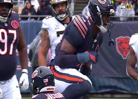 Dominique Robinson detonates on Taysom Hill to notch a 9-yard TFL for Bears