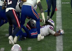 Cook's full-extension extra effort results in a 3-yard TD