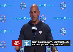 Robert Saleh shares his approach to rookie minicamp