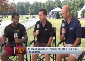 Brian Robinson Jr. talks sharing backfield with Austin Ekeler