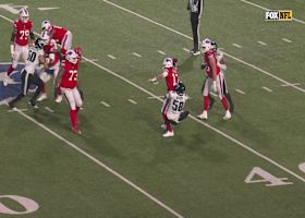 Jalyx Hunt engulfs Josh Allen for 10-yard sack on third down