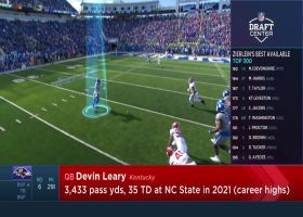 Ravens select Devin Leary with No. 218 pick in 2024 draft
