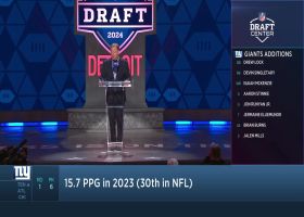 Zierlein reacts to No. 6 overall pick Malik Nabers: 'He has elite speed, elite competitiveness' | 'NFL Draft Center'