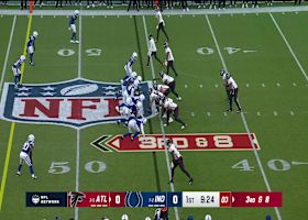 Can't-Miss Play: Bynum sparks strip-sack takeaway vs. Penix Jr. on ATL's first drive