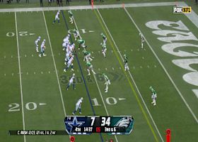 Dowdle's red-zone fumble marks Cowboys' fourth turnover vs. Eagles