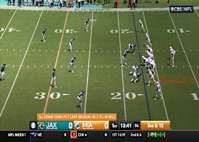 De'Von Achane electrifies Miami fans on 39-yard catch and run during third-down play