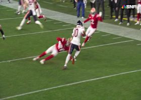 Luther Burden puts Chase Lucas on skates with ankle-breaking 14-yard gain