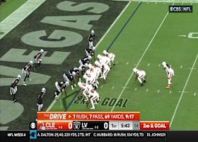 Blake Whiteheart's first NFL TD catch caps Browns' 15-play opening drive vs. Raiders