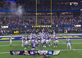 Will Reichard's 23-yard FG puts Vikings back on top vs. Rams