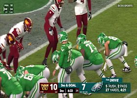 Bigsby's goal-line TD puts Eagles in front 13-10