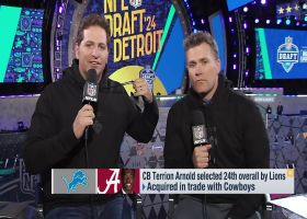 'GMFB' reacts to CB Terrion Arnold being selected by Lions