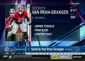 Bills select Sedrick Van Pran-Granger with No. 141 pick in 2024 draft