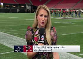 Jane Slater on why Ezekiel Elliot will be inactive for Week 9 | 'NFL GameDay Morning'