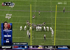 Santos' 29-yard FG puts Bears on the board