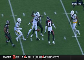 M.J. Stewart recovers Packers muffed punt to give Texans instant red zone access