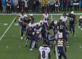 Bolts stuff Ravens' fourth-down Wildcat play for turnover on downs