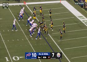 Josh Allen connects with Keon Coleman on fourth and goal TD pass to widen lead vs. Steelers