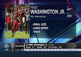 Raiders select Mike Washington Jr. with No. 122 pick in 2026 draft