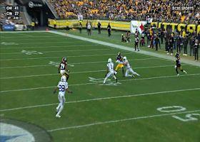 Joey Porter Jr. collects Daniel Jones FIFTH turnover of the game on INT