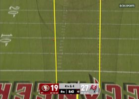 Chase McLaughlin misses 49-yard field goal wide right