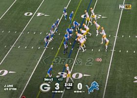 Josh Jacobs' 29-yard burst gets Packers into Lions on Thanksgiving